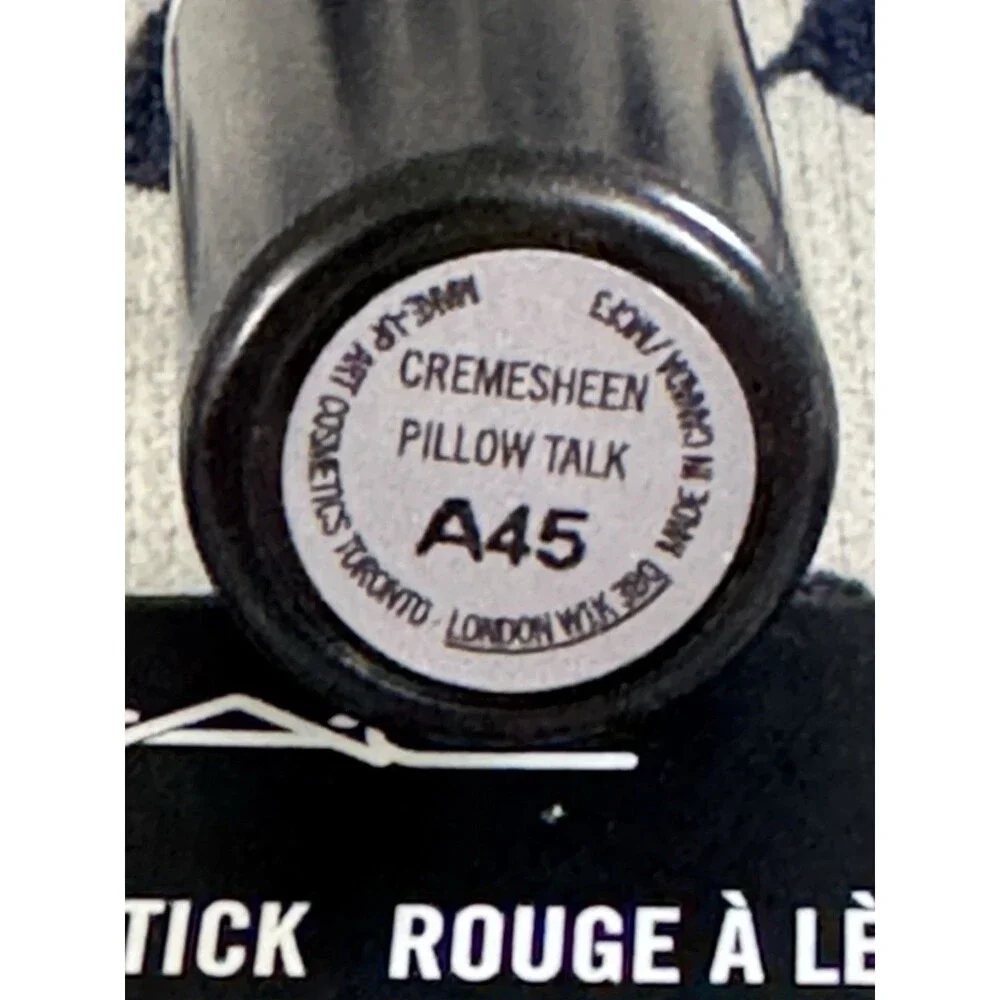 Rare Limited Edition MAC Cremesheen Lipstick Pillow Talk NIB 2015 Formula A45